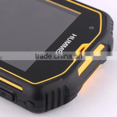 High Quality 4 inch Hummer H5 android 4.2 mtk6572A Dual Core Dual Sim Card 4GB ROM 3G Waterproof Rugged Mobile Phone
