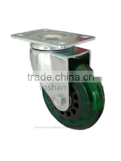 Hot Selling Medium Duty 100mm Fixed Caster And Wheel