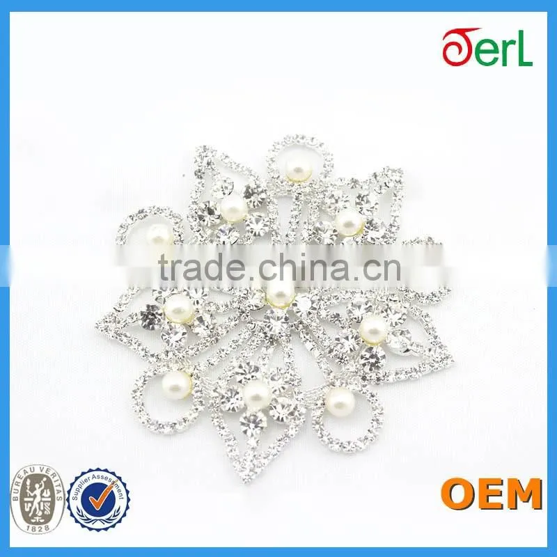 2016 New design good price rhinestone bridal beaded trims for wedding dress