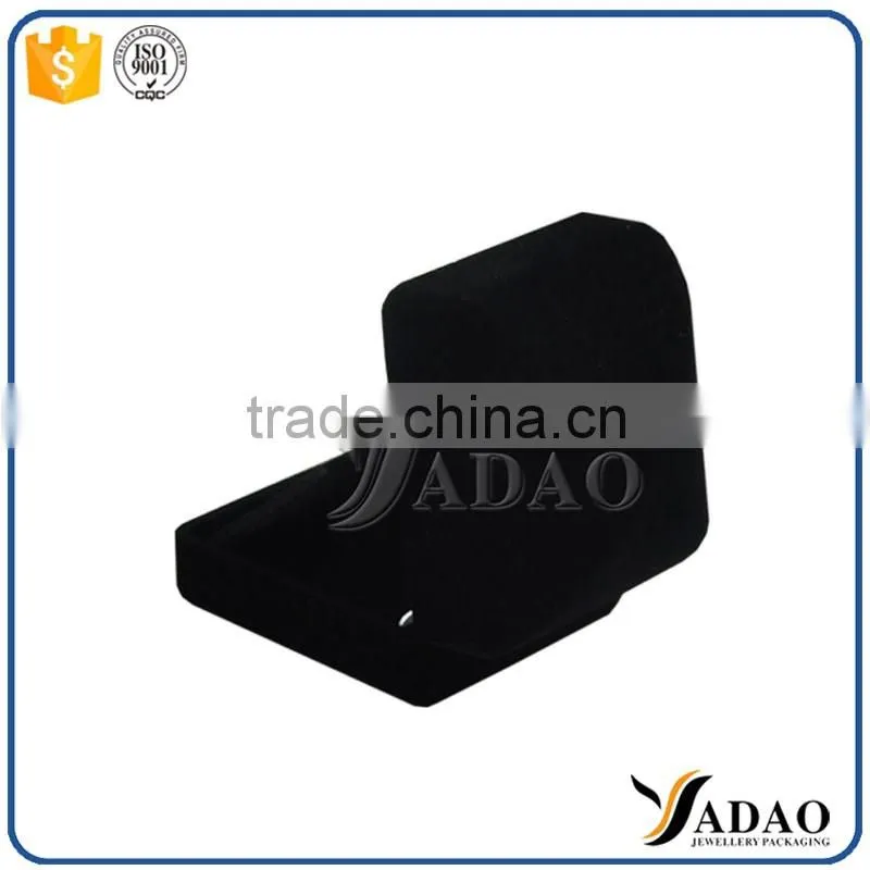 Most popular black small velvet earring boxes packaging