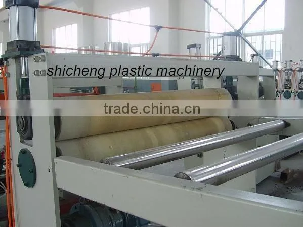 plastic building templates making machinery