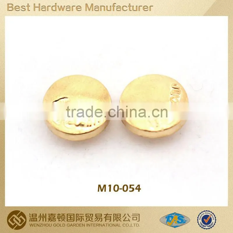 11mm round red copper metal rivets jeans rivets