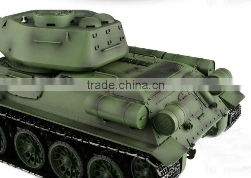 2.4 GHz 1/16 Russian T34 RC Tank with 6mm BB shot function