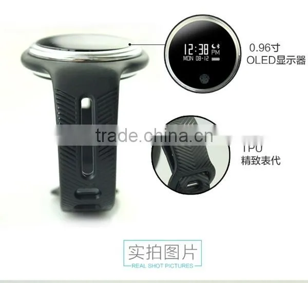 Waterproof Sport Wearable Android Bluetooth Bracelet Smart Watch E07 Fitness Pedometer Tracker Wristband Smart Blacelet