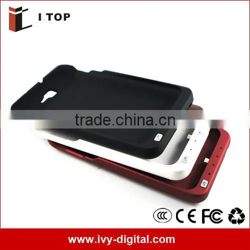 SE002-1 3000mAh Rechargeable Battery Case Power For Samsung Galaxy Note i9220 GT-N7000 Red/White/Black