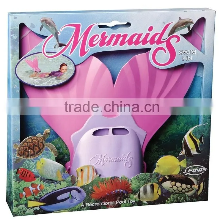 Hot sale mermaid tail for swim kids swim flippers swim fins