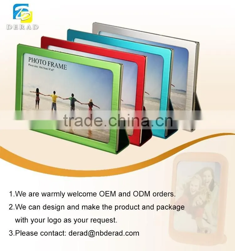 Textured Aluminum Photo Frame Metal Photo Frame