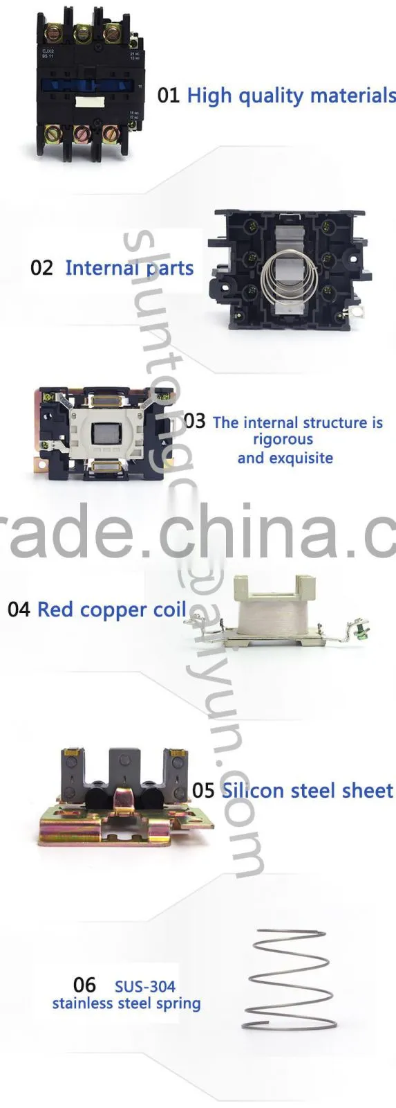 LC1-4011 hyundai mini deep freezer ac electric contactor made in China