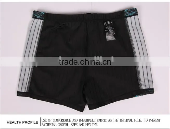 CNYE Men's Tight short Swim Trunks Swimwear with Rubber Print mens swimwear CN-1203