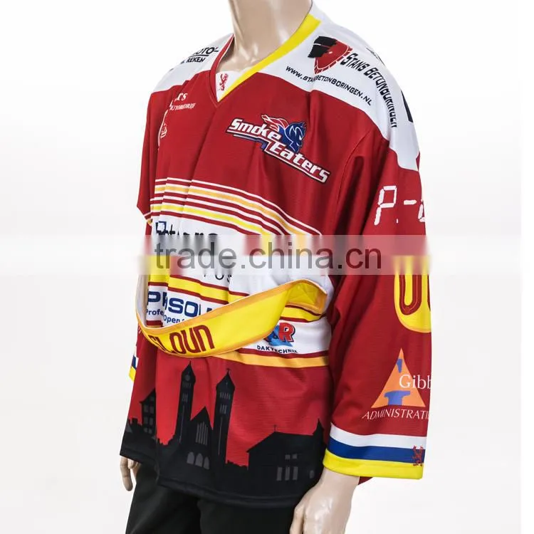 China international custom reversible your own design Ice hockey jersey