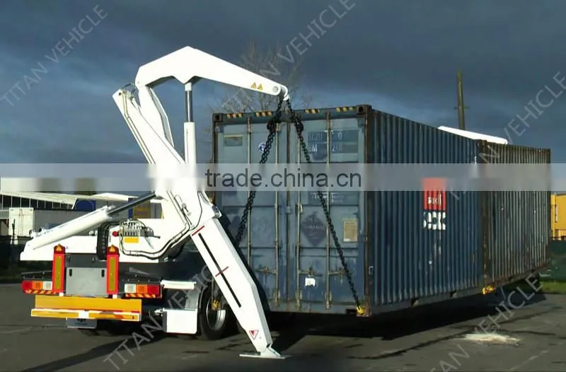 Side loader container trailer, 20ft 40ft container side loader for sale