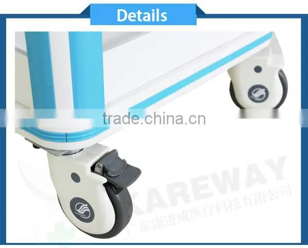 CE FDA ISO transfusion trolley,hospital trolley,hospital crash cart medical trolley