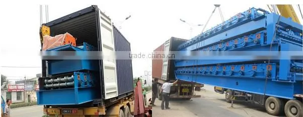 Metal structureroll forming machine for C U Z profiles with ISO , CE certification