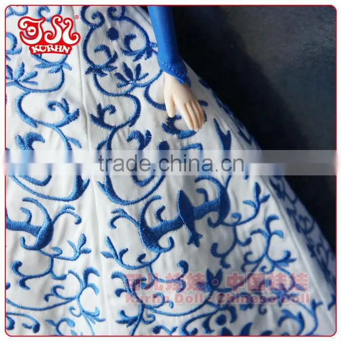 11'' or 11.5'' fashion high end Chinese bride doll wedding gift