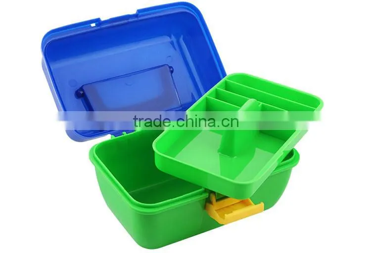 China Wholesale custom outdoor plastic storage box with tray