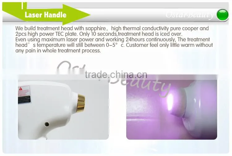 portable diode laser remove unwanted hair 808nm laser hair removal DH 02
