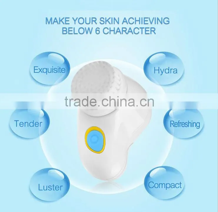 Zlime factory wholesale rotary system Face Skin Cleansing Brush ZL-S1329