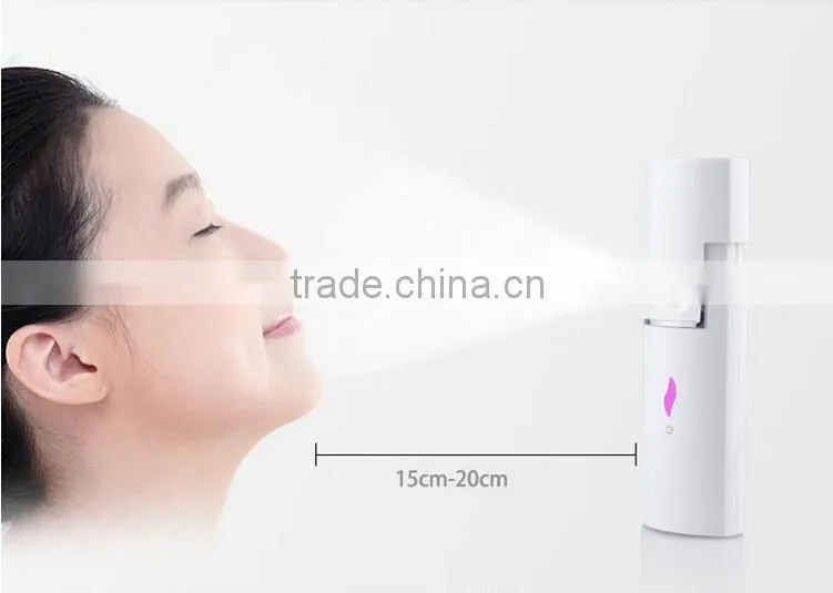Promotion gift economic home use portable mini handheld mini facial steamer spray nano mist