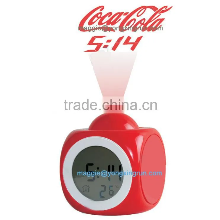 LCD Talking Projection Alarm Clock