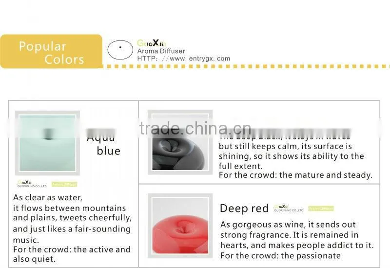 More stylish aroma facial products, you never seen that before, the ultrasonic humidifier