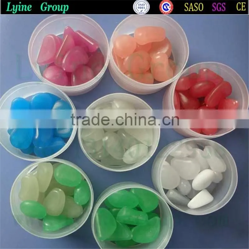glow gravel for paving stone