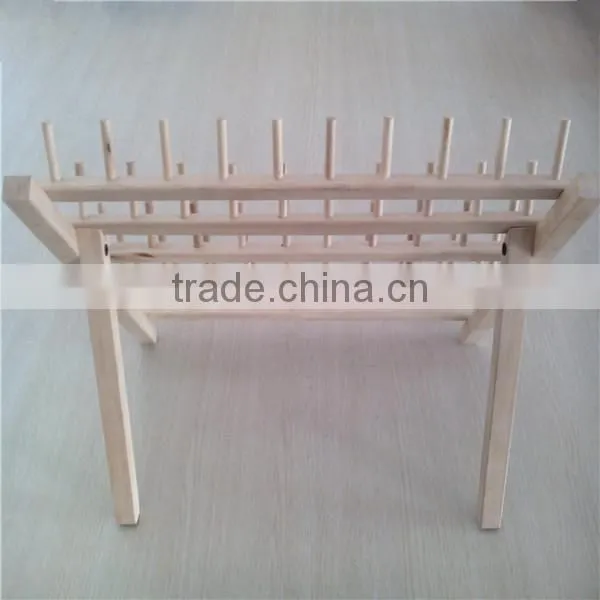 hot new products alibaba china supplier wood thread rack