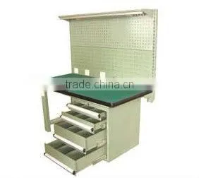 industrial workshop repair garage steel table station work table work bench