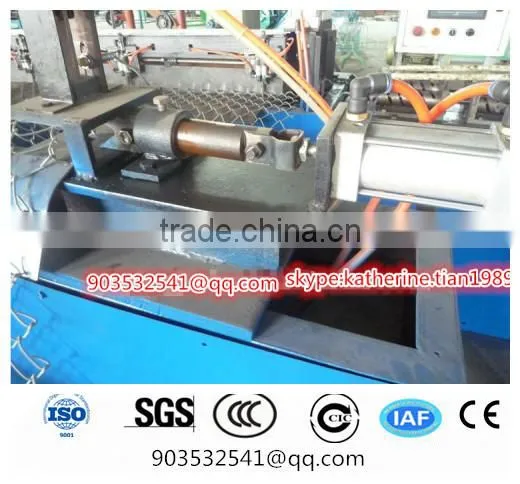 Full automatic chain link fence machine