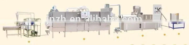 Nutritional flour/baby food powder processing machine
