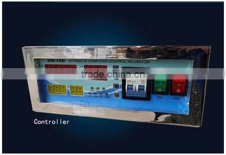 Newest full automatic egg incubator/hatcher with factory price