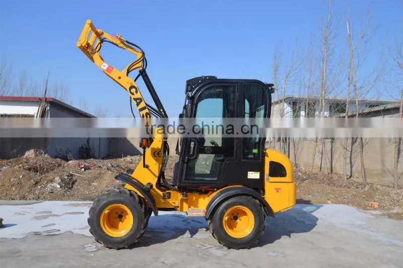 CE top quality 800kg capacity ZL08 mini wheel loader