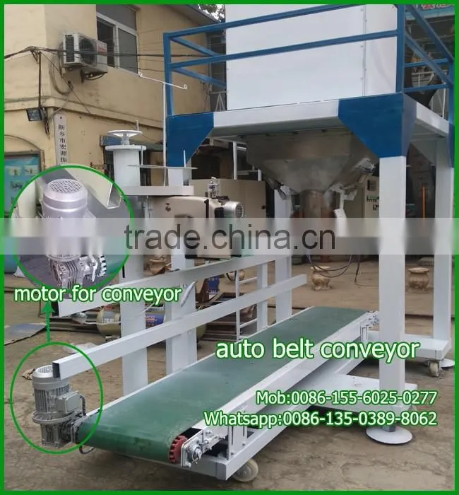plastic bags filling sewing sugar packaging machine
