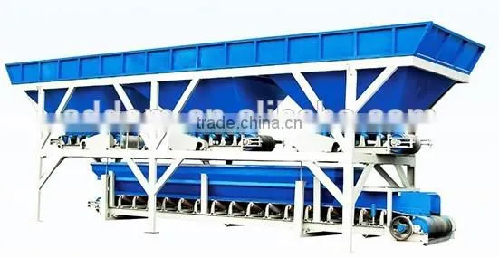 Accumulation weighing Batcher Aggregate storage hopper with alibaba hot sale batching bins PLD Sand Stone Hopper for sale