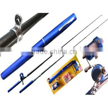 Mini Pocket Aluminum Alloy Pen Fishing Rod