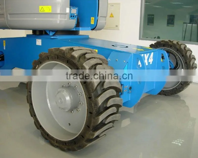 Genie aerial scissor lift solid tyre /solid tire 4.00-8