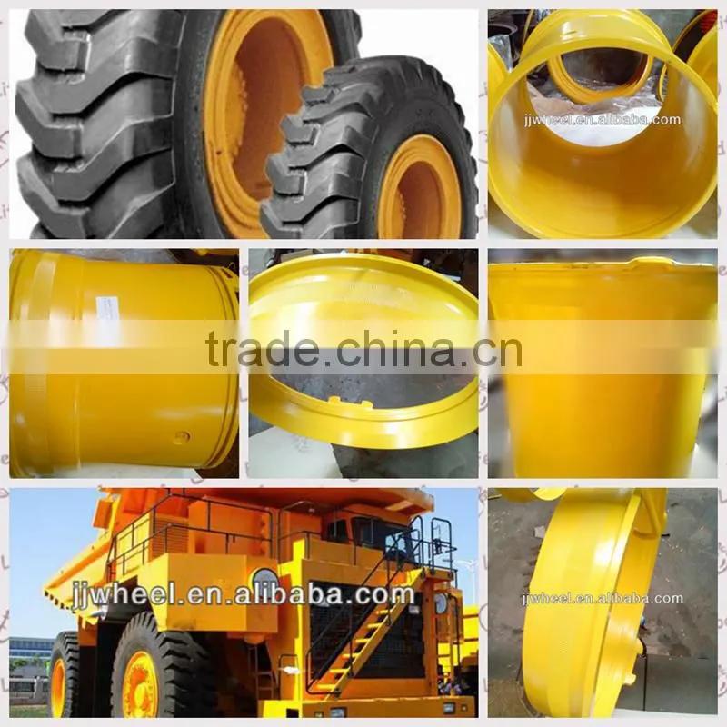Manufacturer of Solid Wheel Rim 15inch with Lock Ring