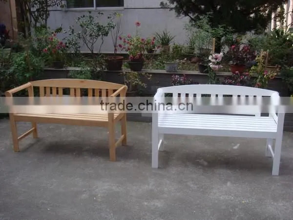 Hot Sale Wooden Bench Cast With Iron