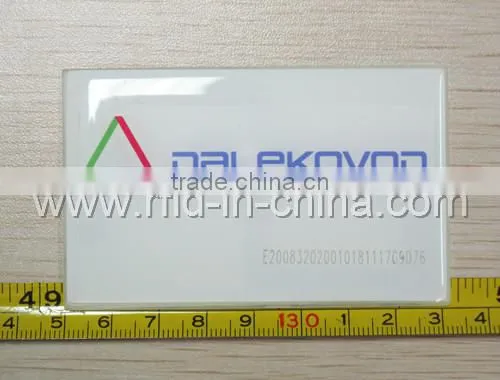 RFID Windshield Tag RFID Inventory Spreadsheet, UHF RFID Sticker