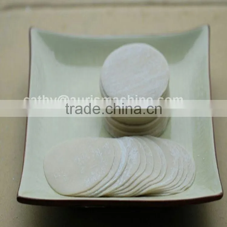 Full automatic india small samosa pasty sheet wrapper making machine