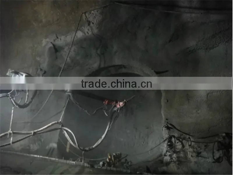 HSC-2013 tunnel construction shotcrete equipment wet mix concrete spray system with robot arm