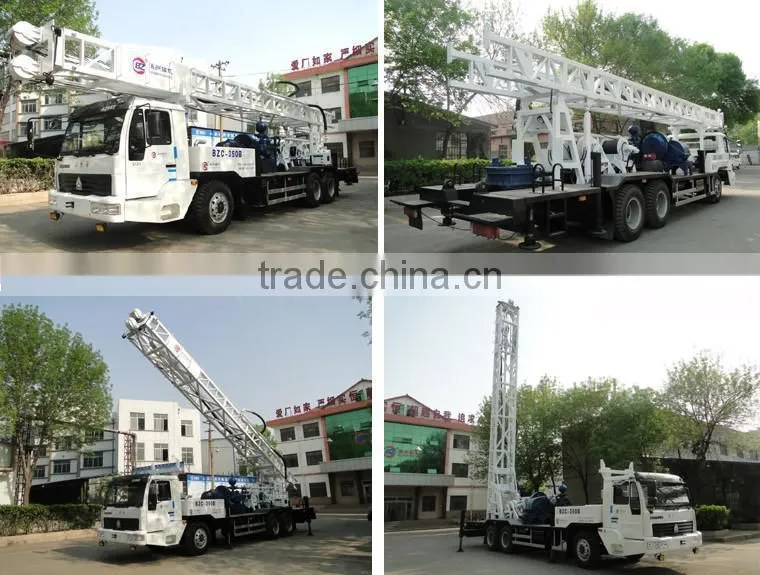 truck mounted hydraulic drill rigs