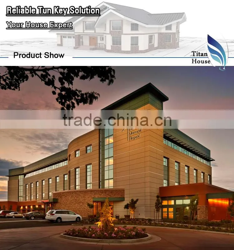 Easy Assembled Cold Formed Steel Framing Kitset Hospital Building