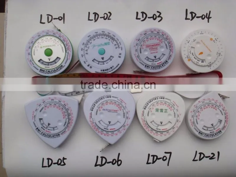 Logo Printed BMI calculator tape measure