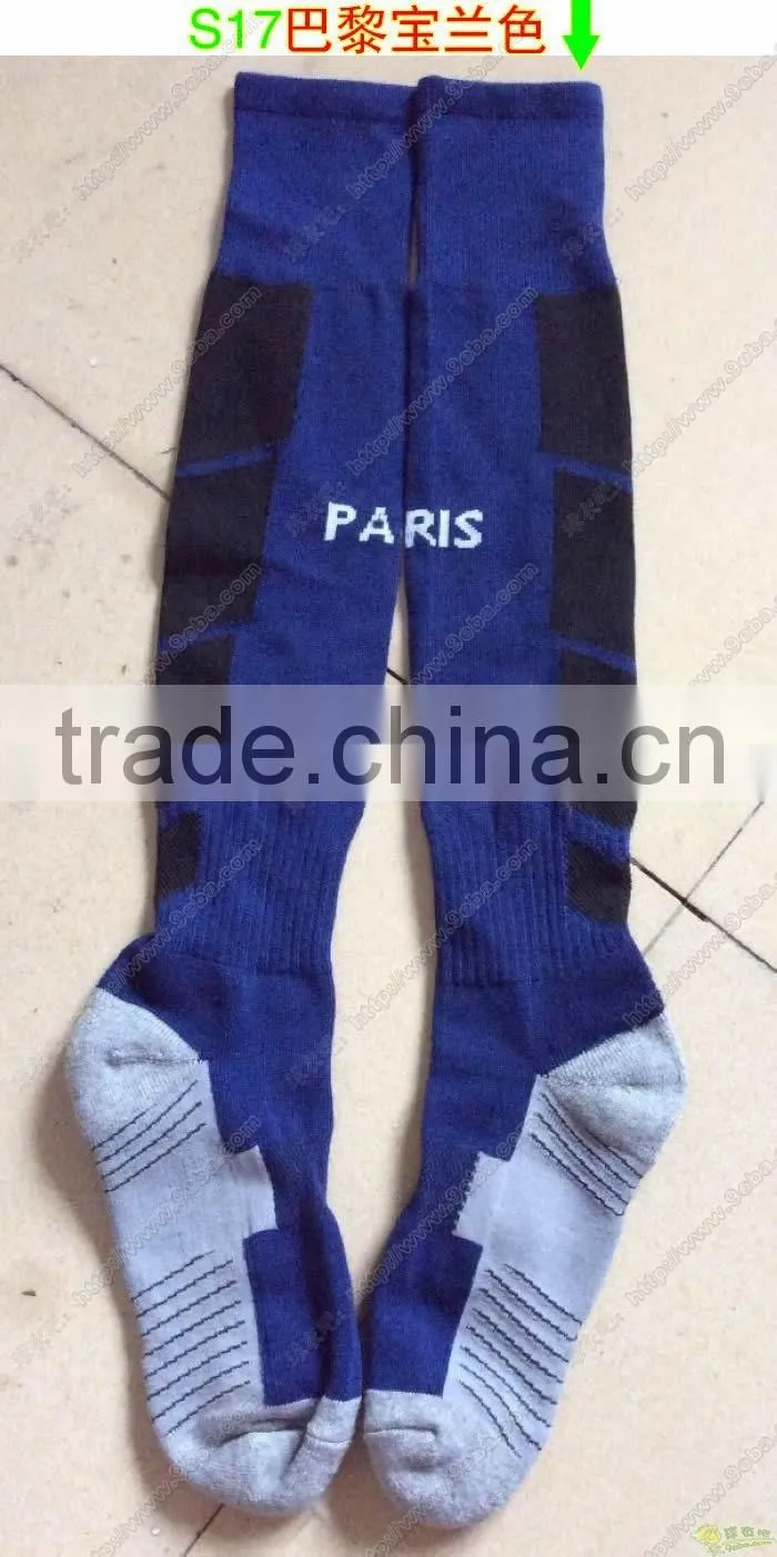 white long tube football socks/funny long football socks