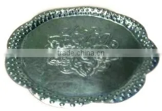Metal Decorative Charger Plate