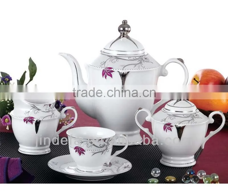 fine porcelain tea set