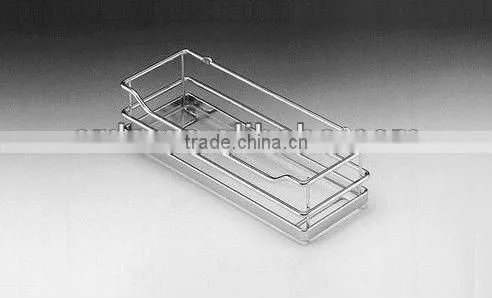 Chrome Steel Wire Wall Mouted Basket