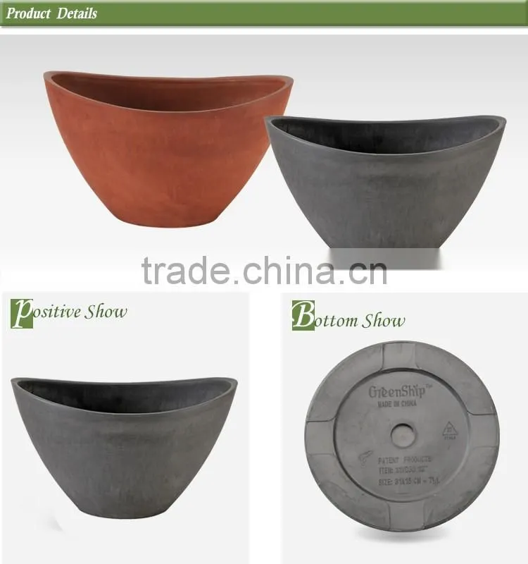 HOT SALE UV protective large planter wholesale _Greenship
