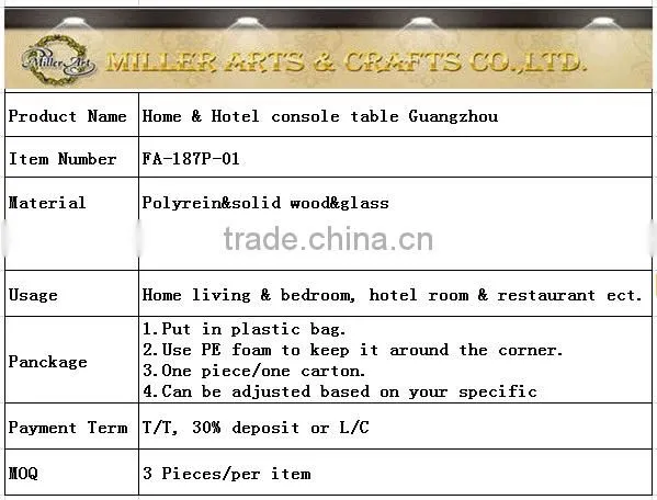 High quality resin Round table for sale