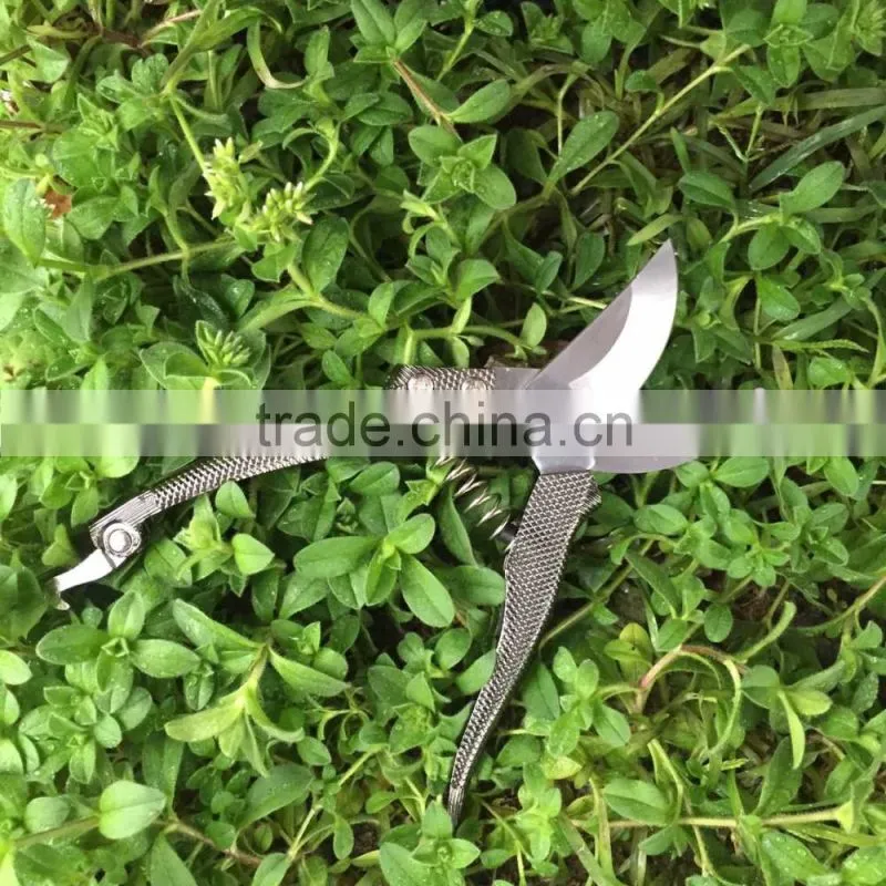 BADI new strong high quality zinc alloy handle garden pruning shear /garden pruner